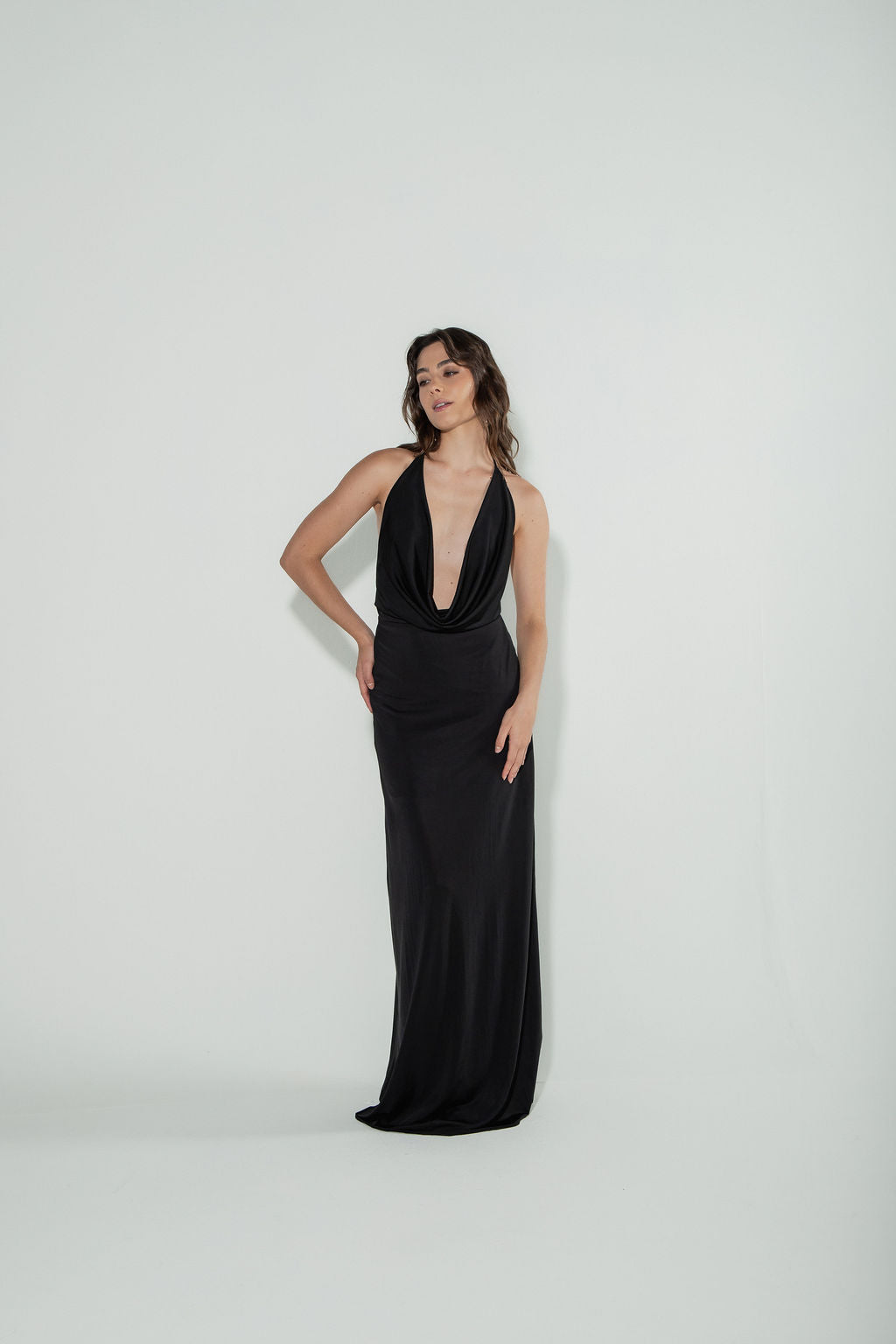 PRÉ-VENDA Vestido Jersey Preto