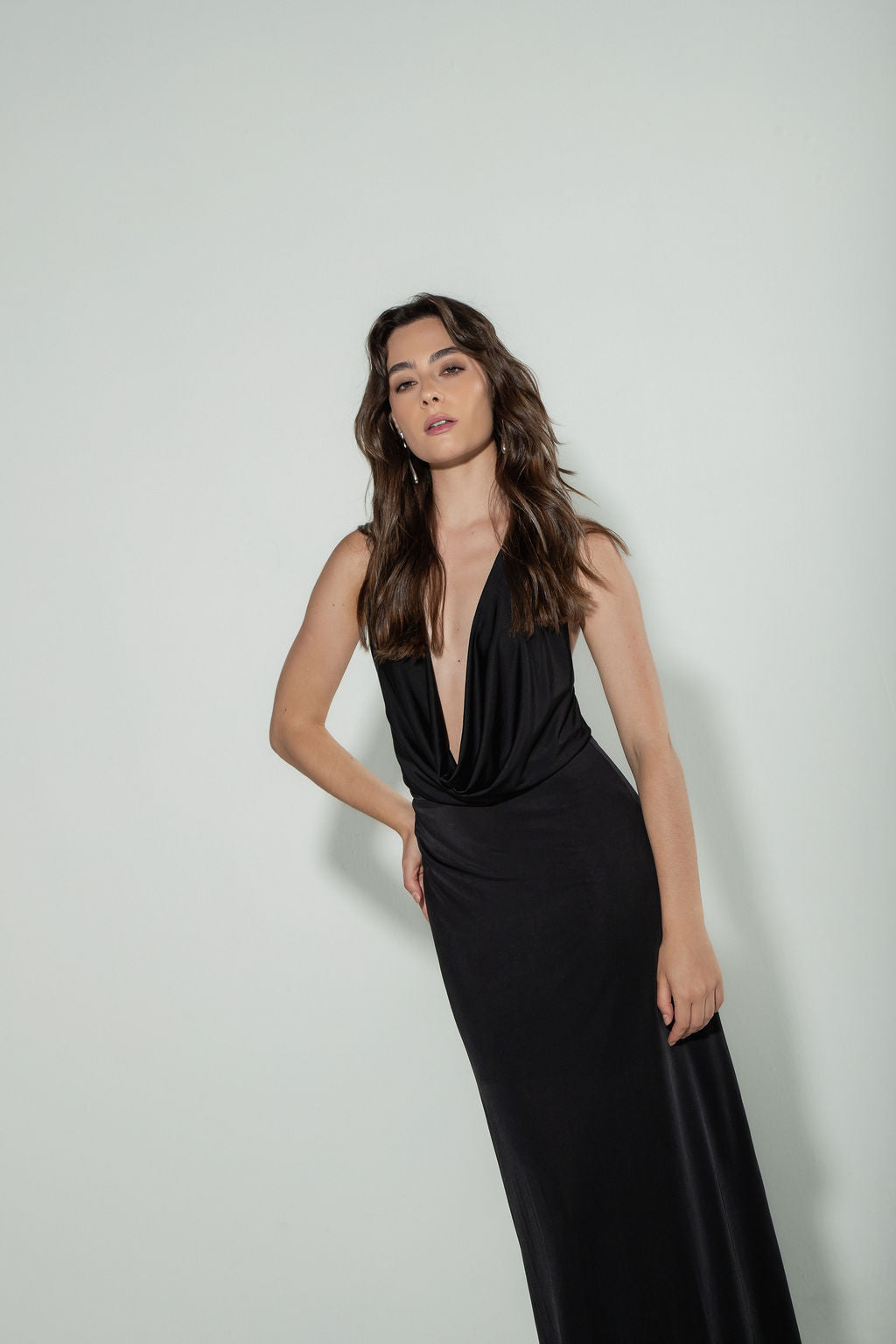 PRÉ-VENDA Vestido Jersey Preto