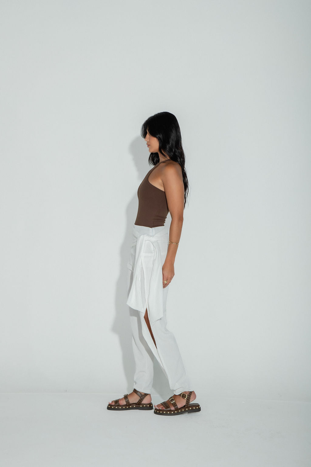 PRÉ VENDA Calça Aladdin Off White
