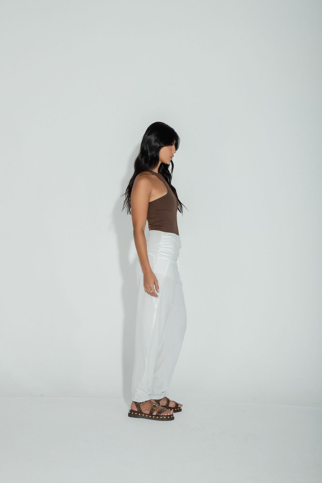 PRÉ VENDA Calça Aladdin Off White