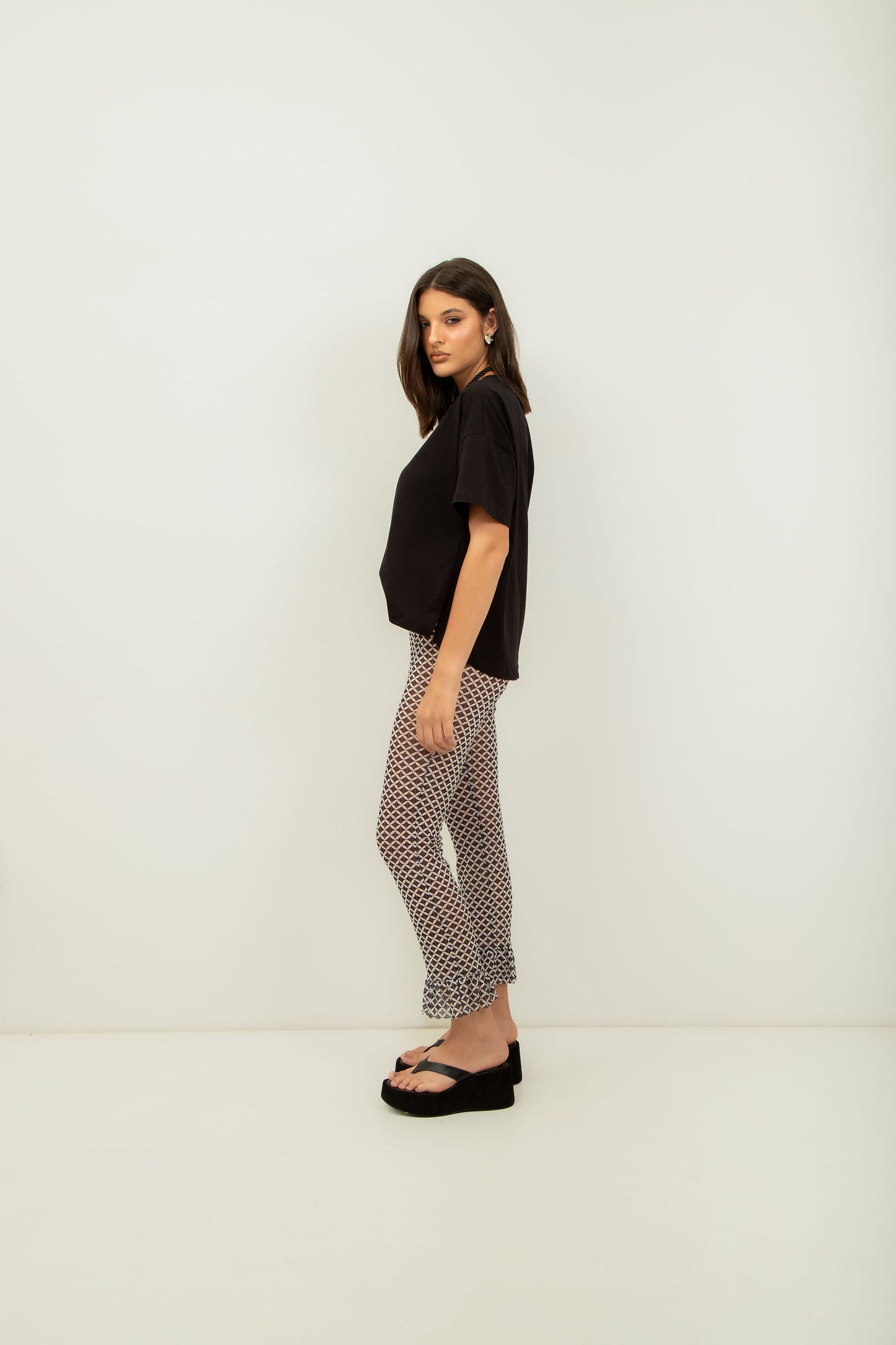 Calça Tule P&B