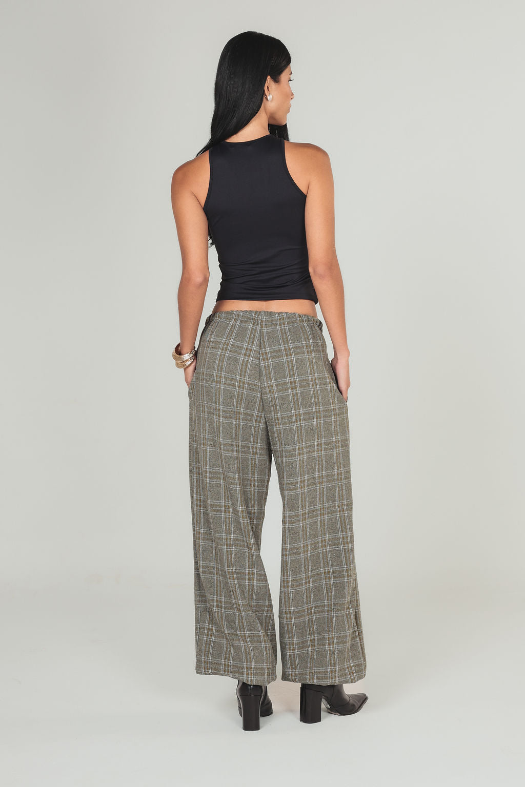 Calça Aladin Xadrez Verde