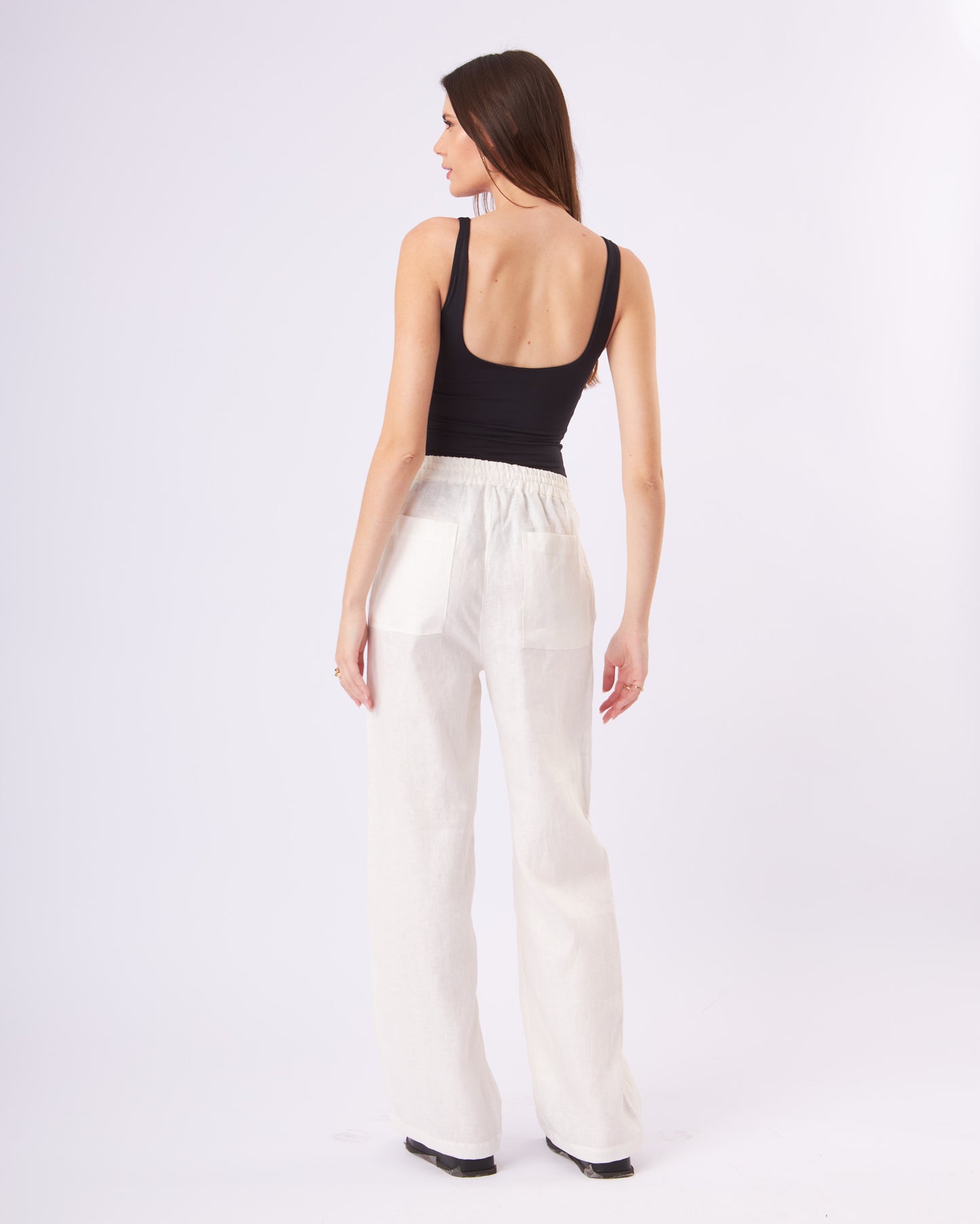 Pantalona Linho Off White