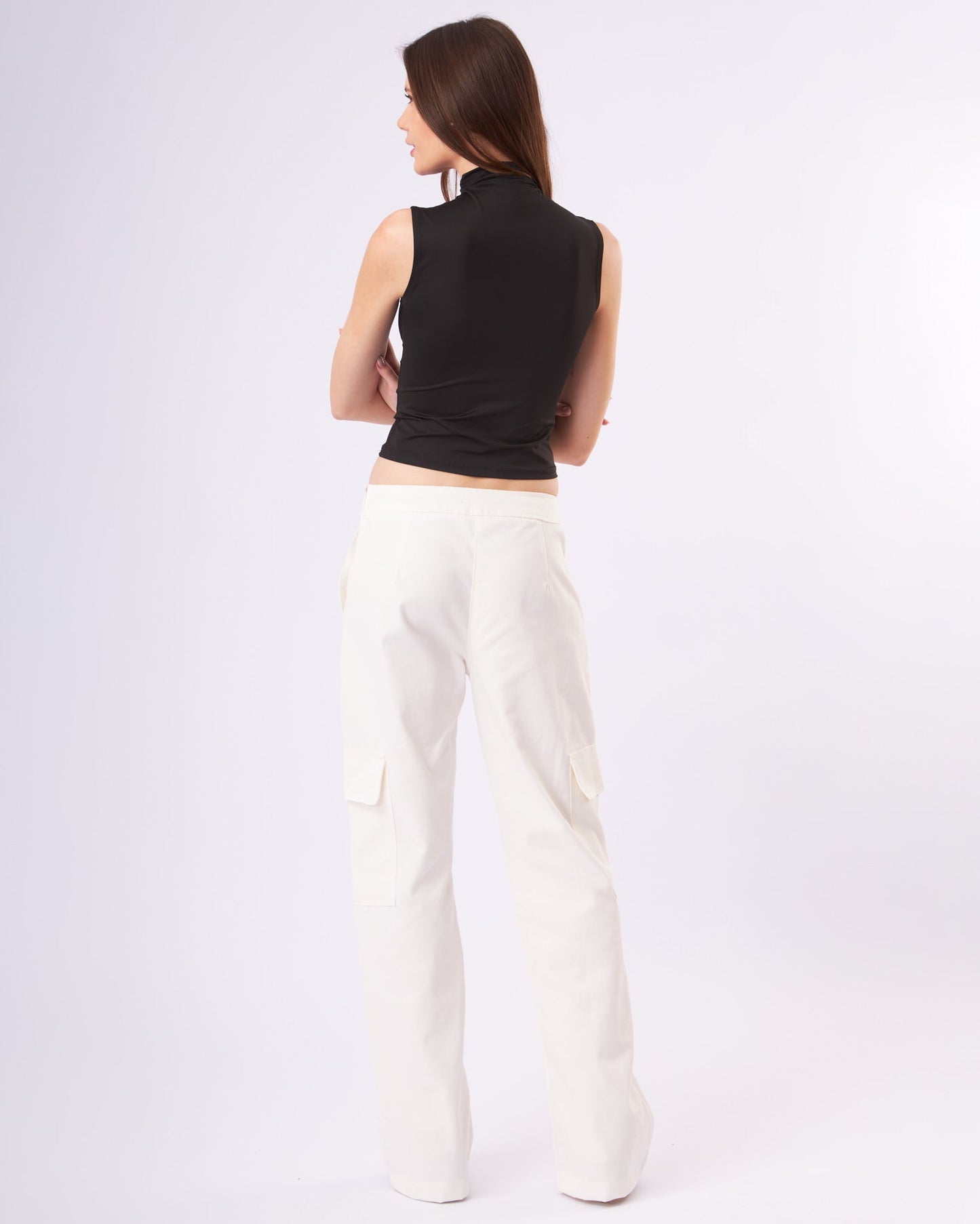 Calça Cargo Sarja Off-White