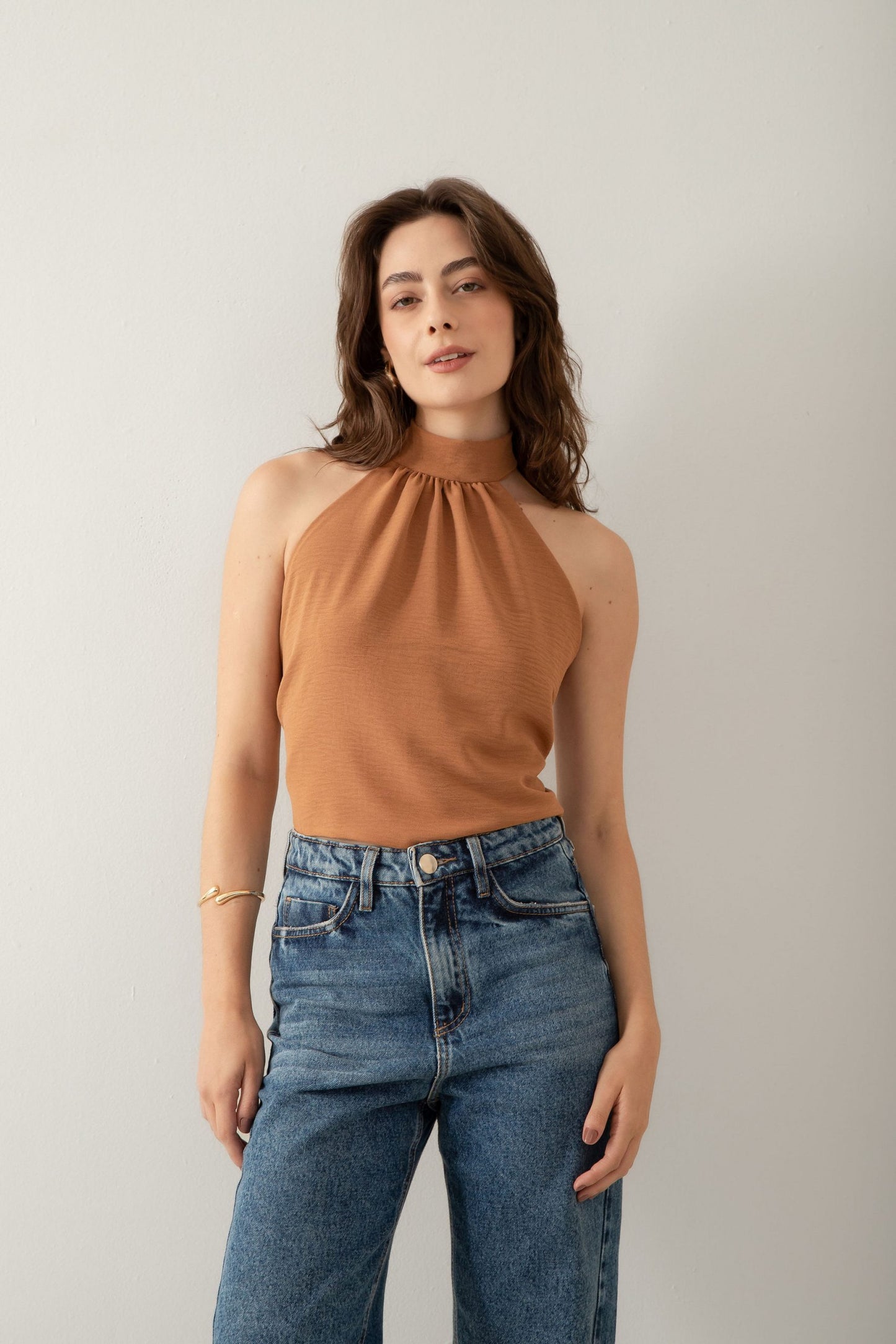 Blusa Frente Única Caramelo (2)