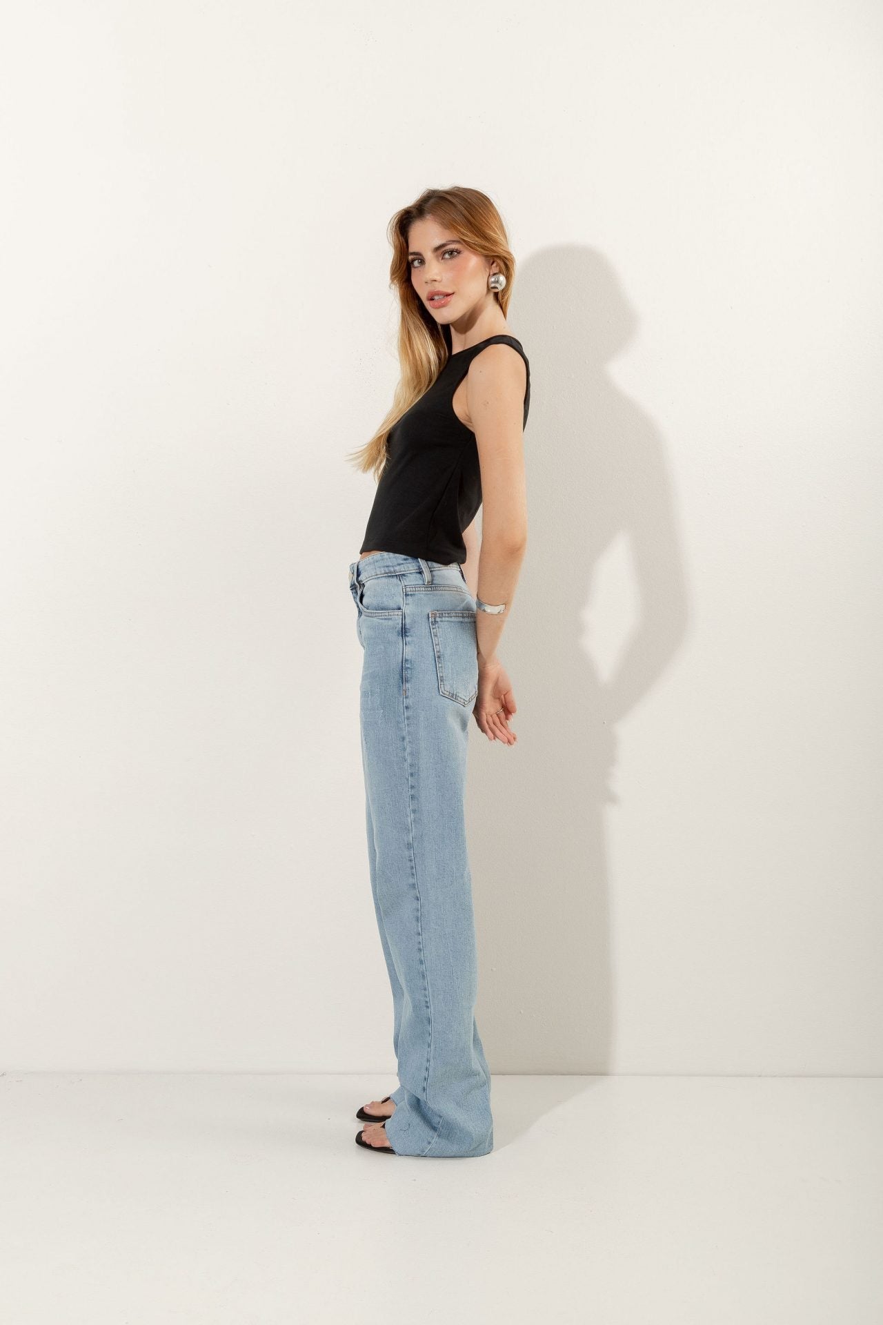 Calça Jeans Azul Claro (3)