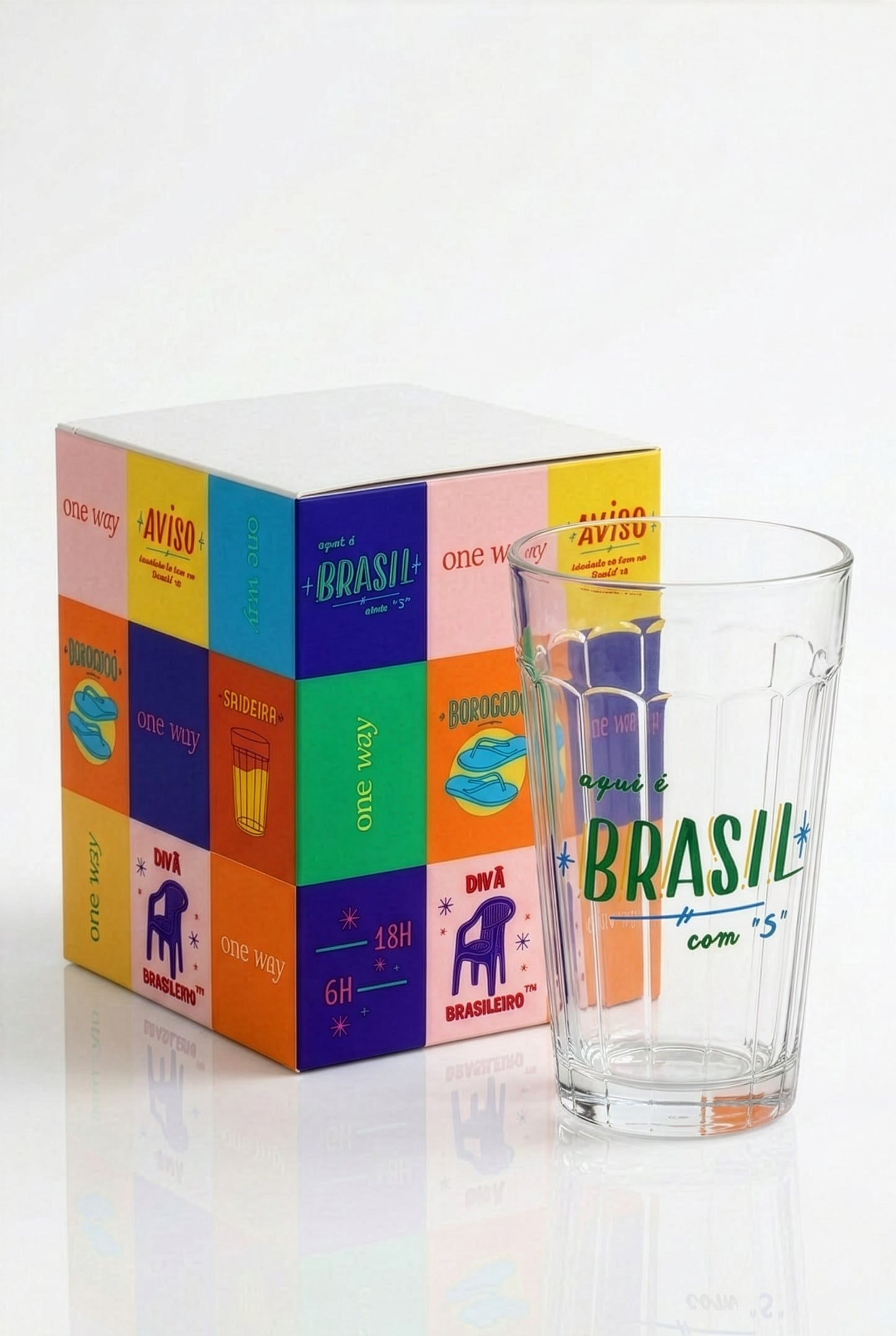 Copo Colecionável Brasil com S