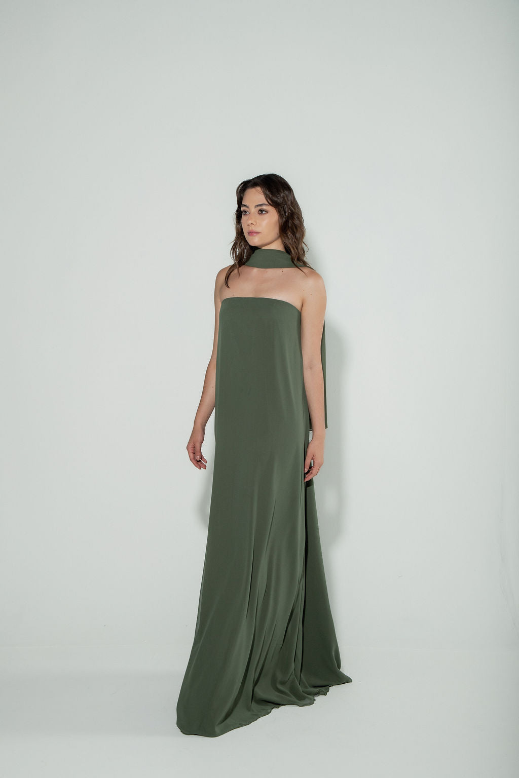 Vestido Tomara Que Caia Verde
