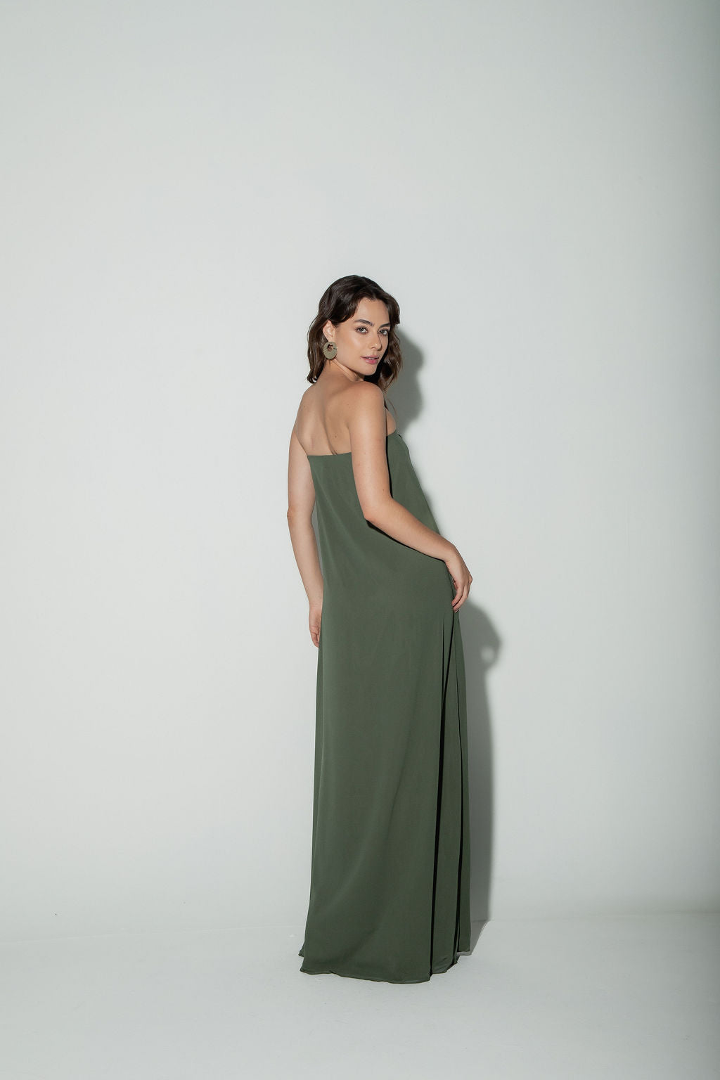 Vestido Tomara Que Caia Verde