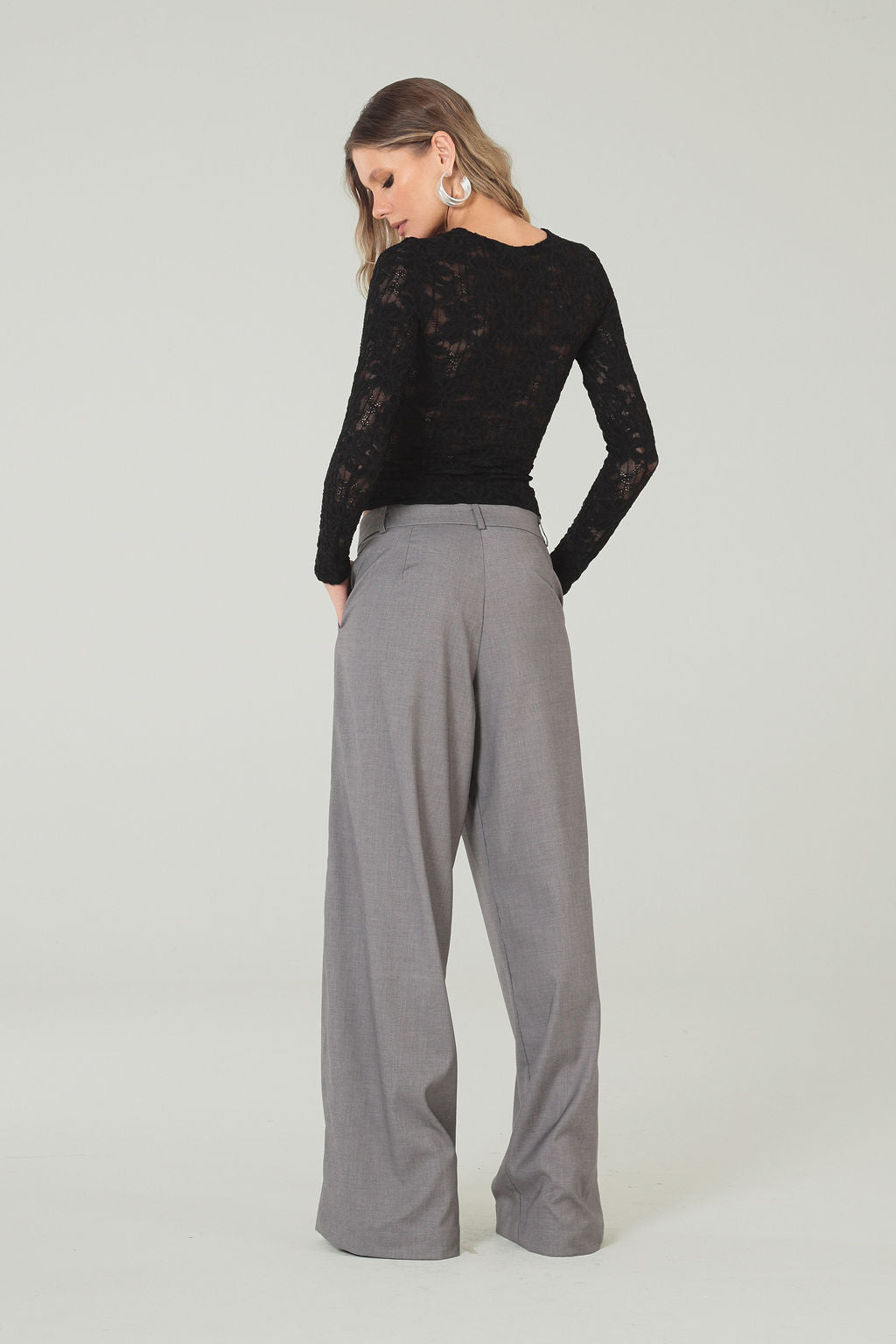Blusa Renda Preta