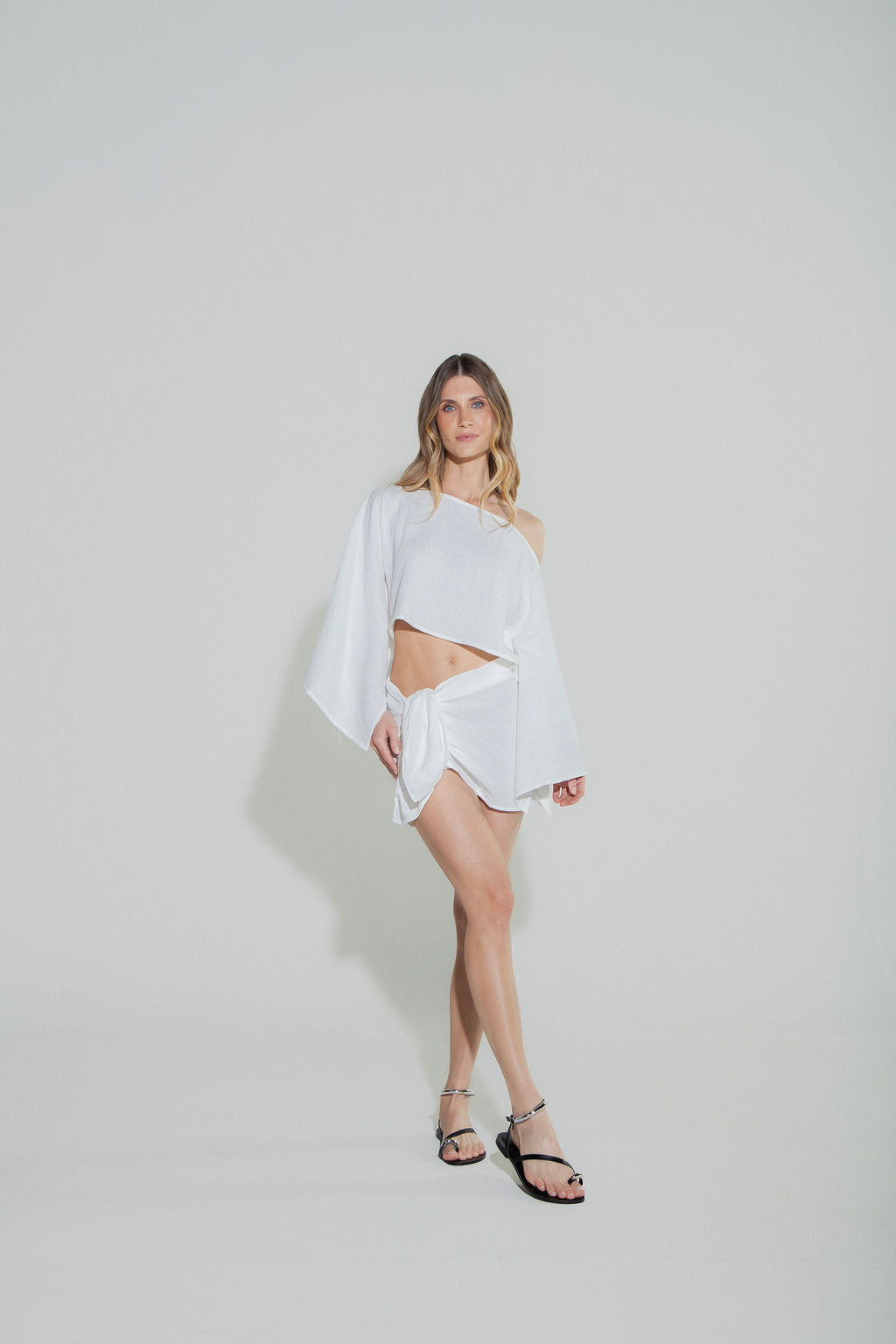 Blusa Retangular Bali Off White
