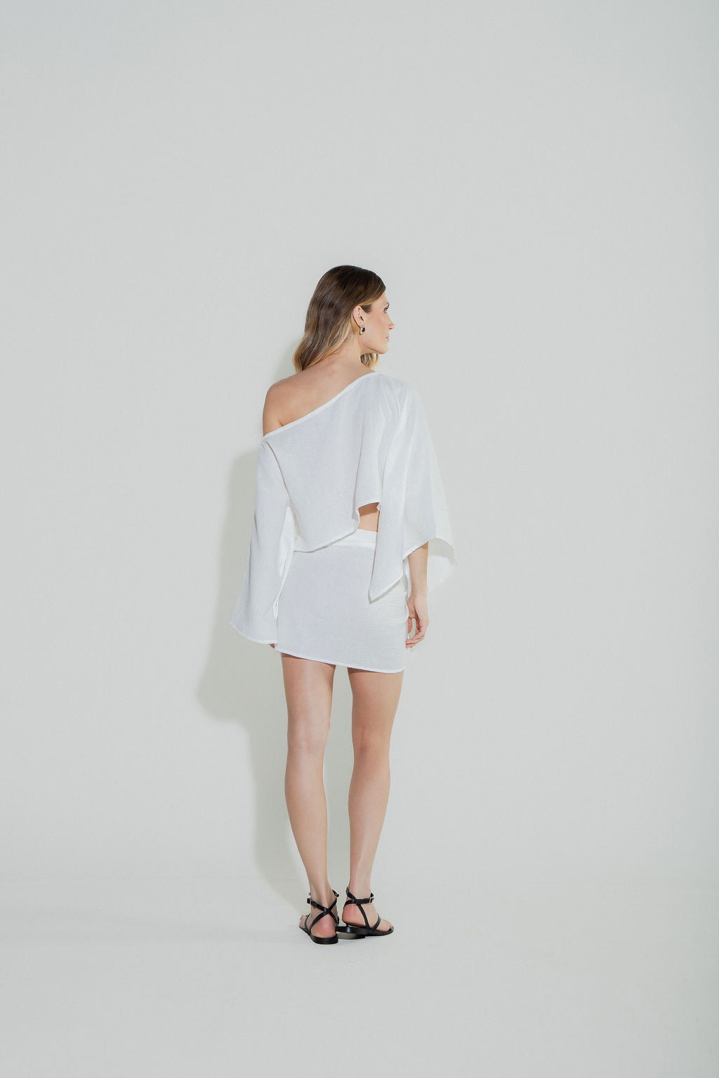 Blusa Retangular Bali Off White