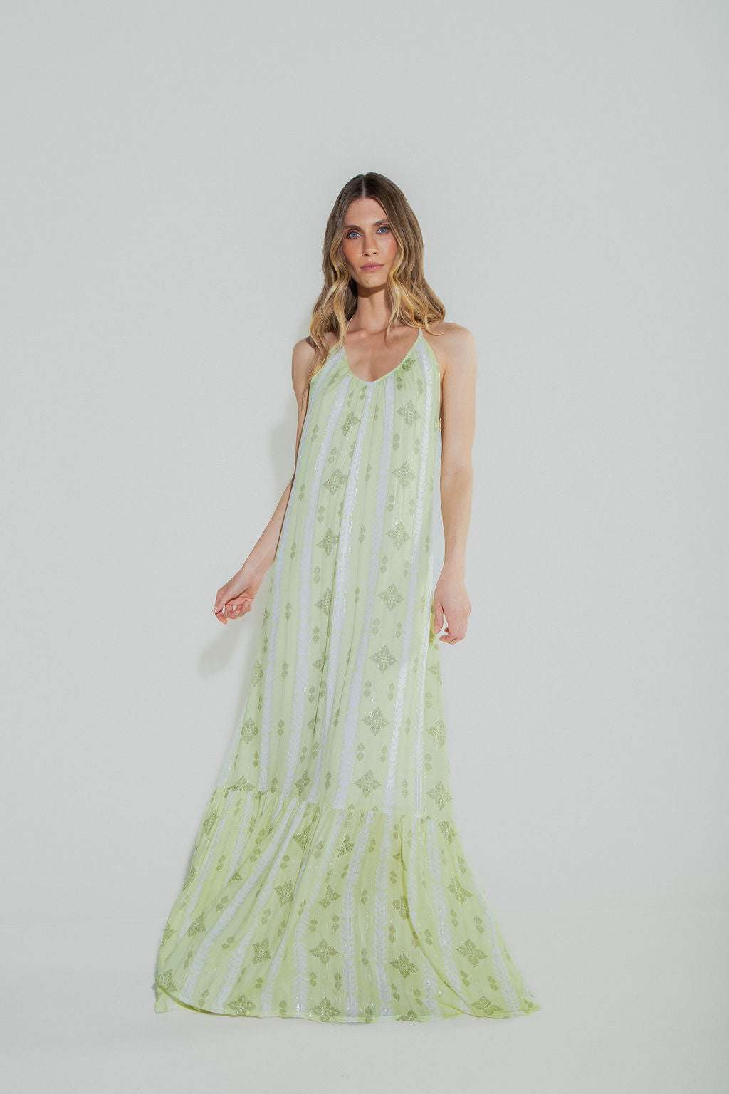Vestido Longo Estampado Gypsy