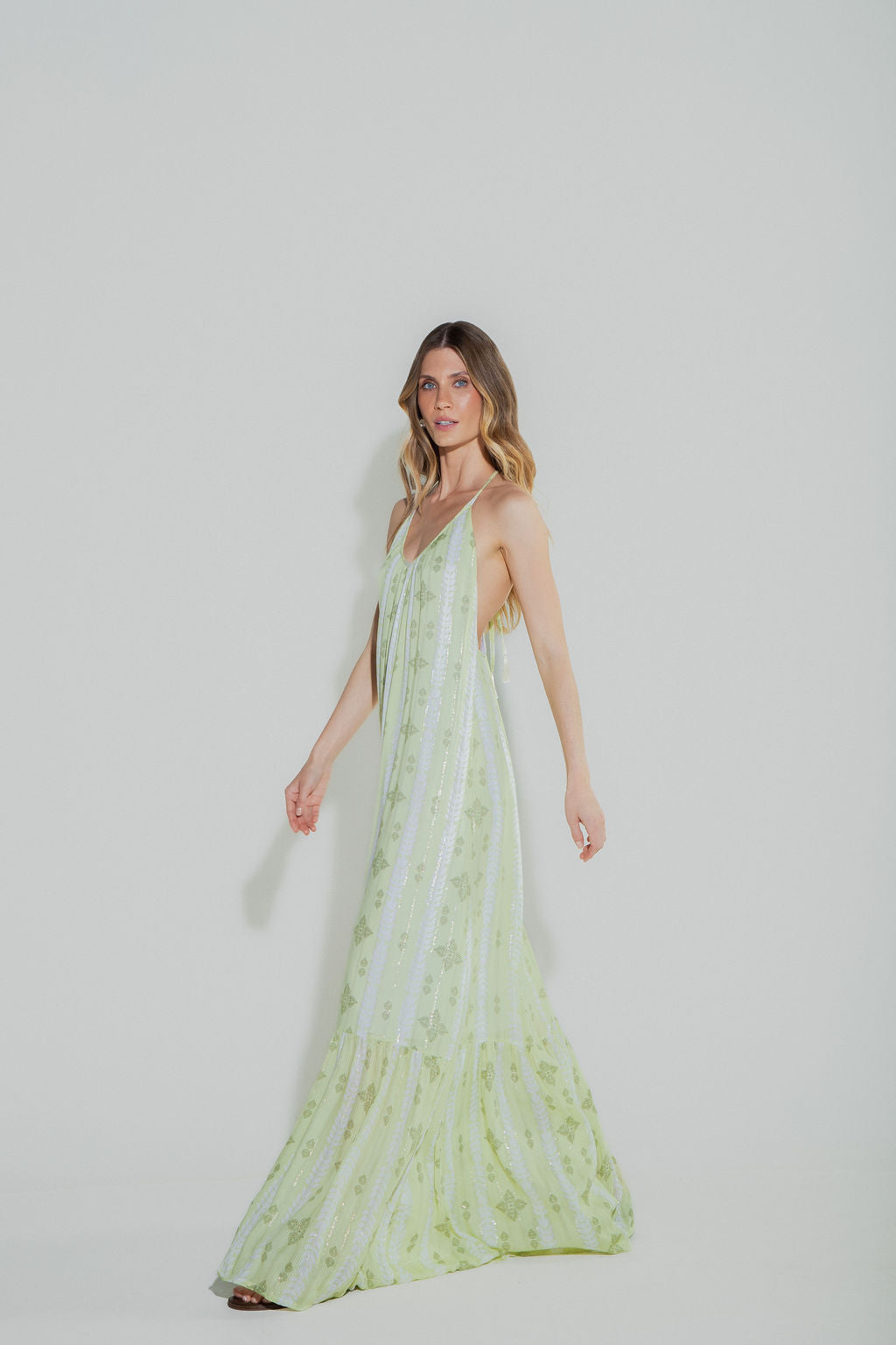 Vestido Longo Estampado Gypsy