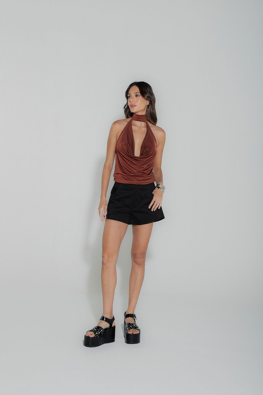 Mini Short Sarja Preto