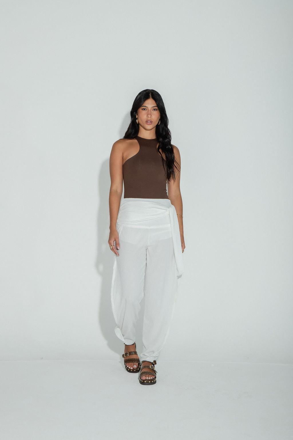 PRÉ VENDA Calça Aladdin Off White