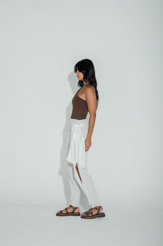 PRÉ VENDA Calça Aladdin Off White