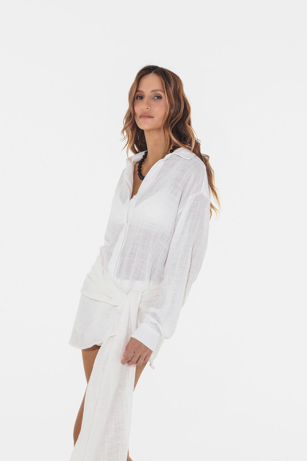 Camisa Rustic Bali Off White