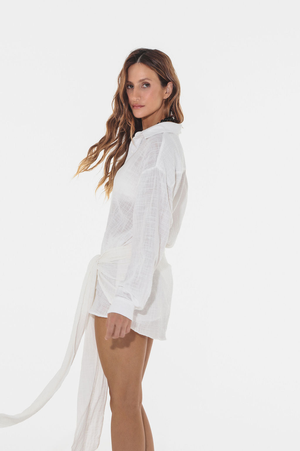 Pareô  Rustic Bali Off White