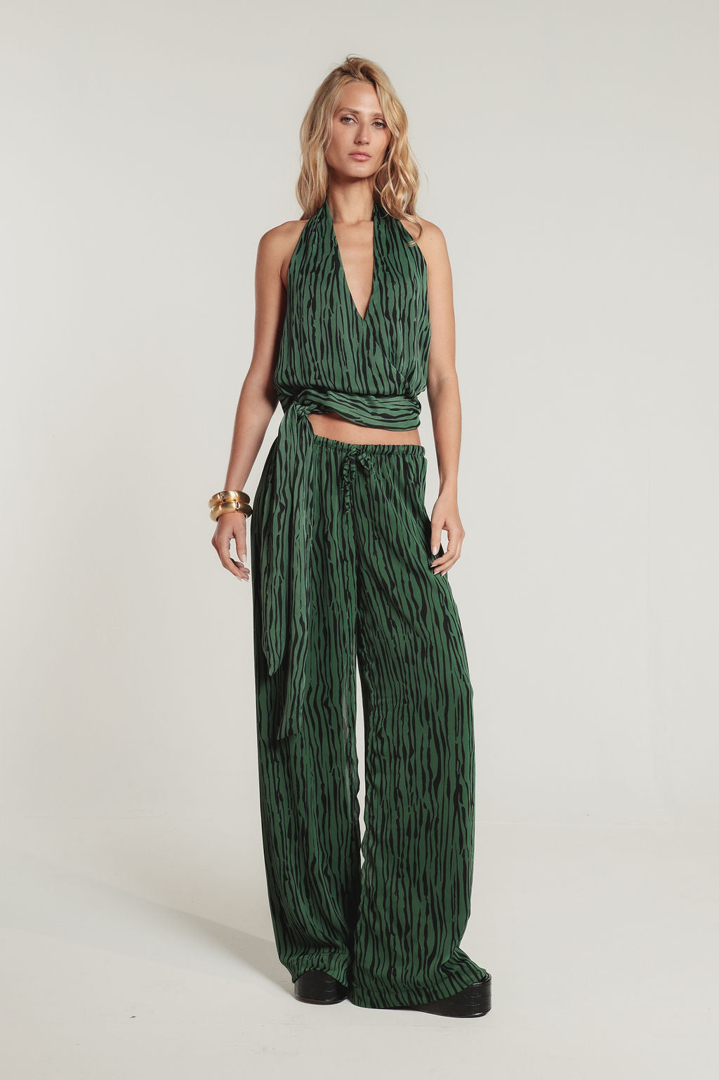 Calça Print Verde