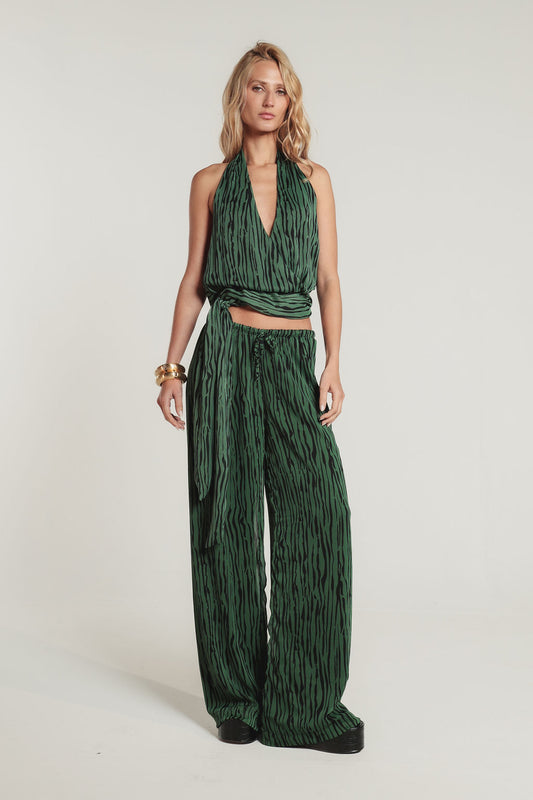 Calça Print Verde
