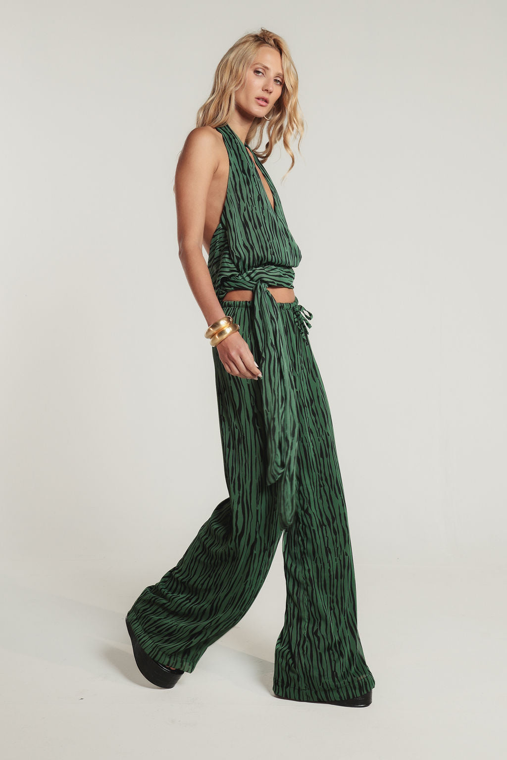 Calça Print Verde