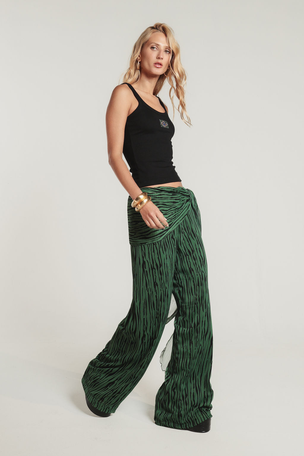 Calça Print Verde