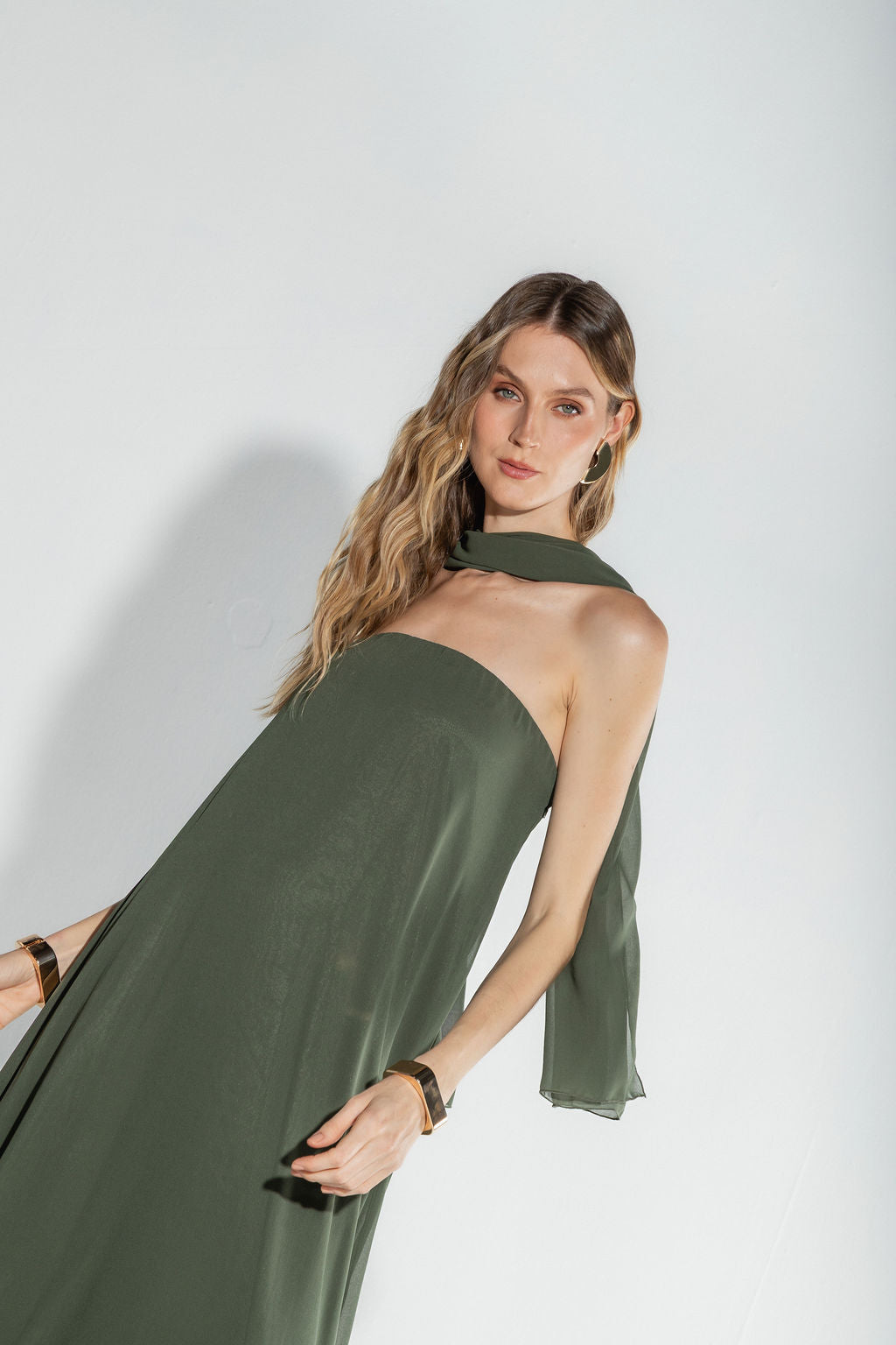 Vestido Tomara Que Caia Verde