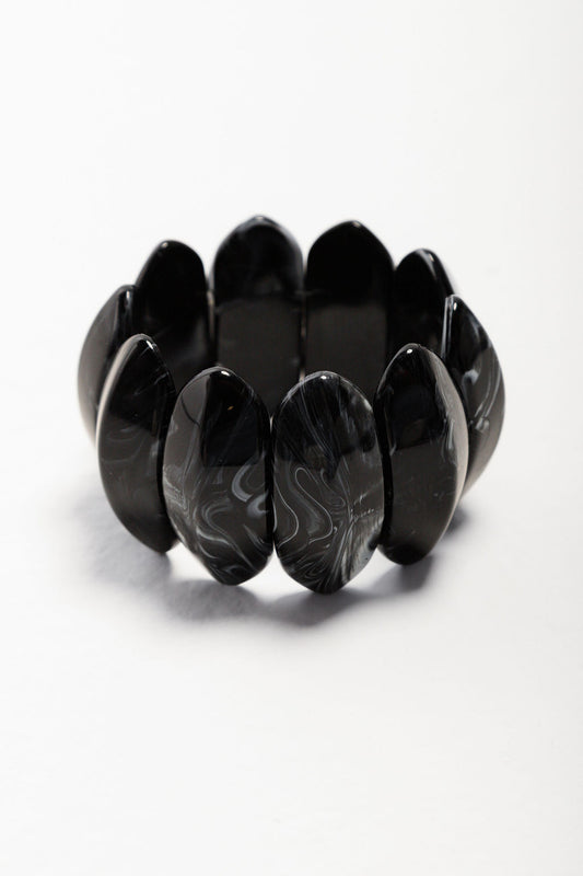 Pulseira Resina Preta