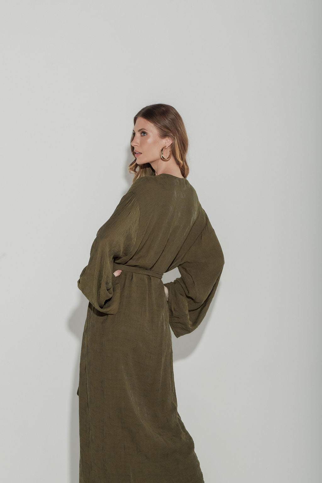 Kimono Jacquard Verde