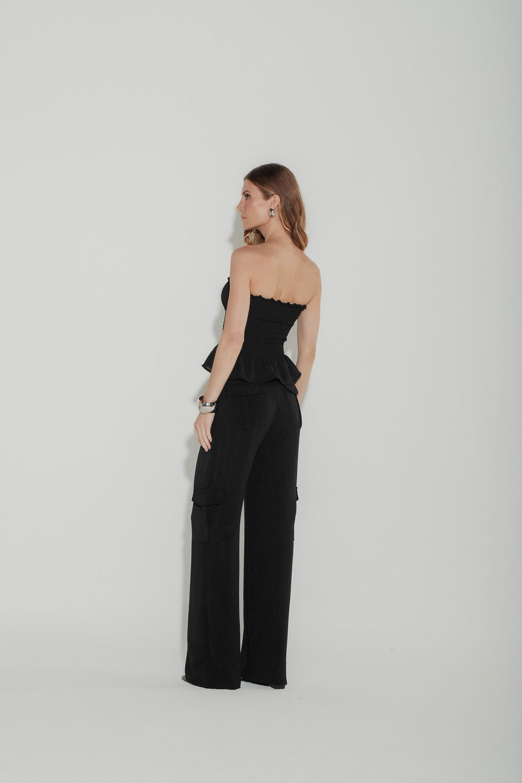 Calça Cargo Preta