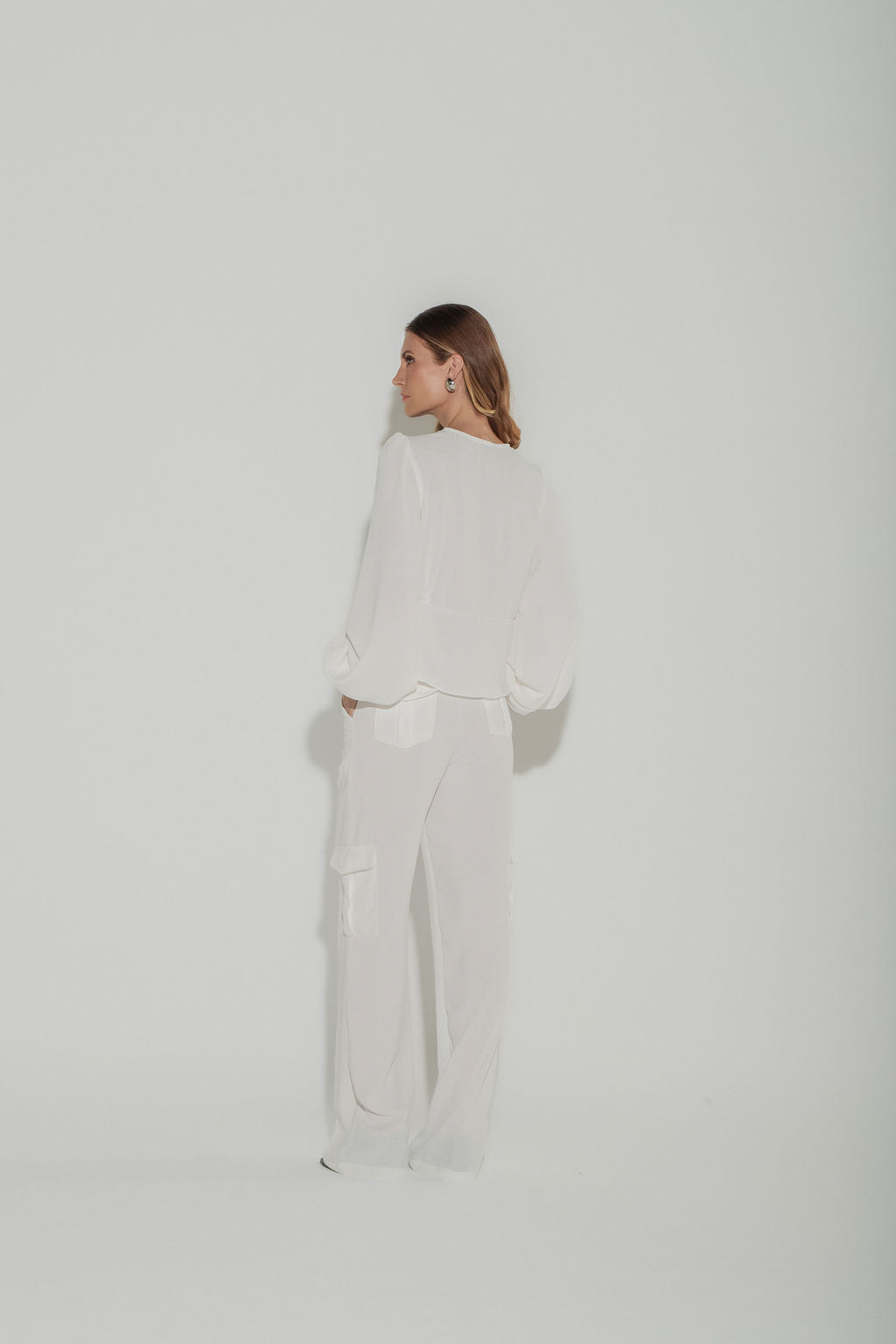 Calça Cargo Off White