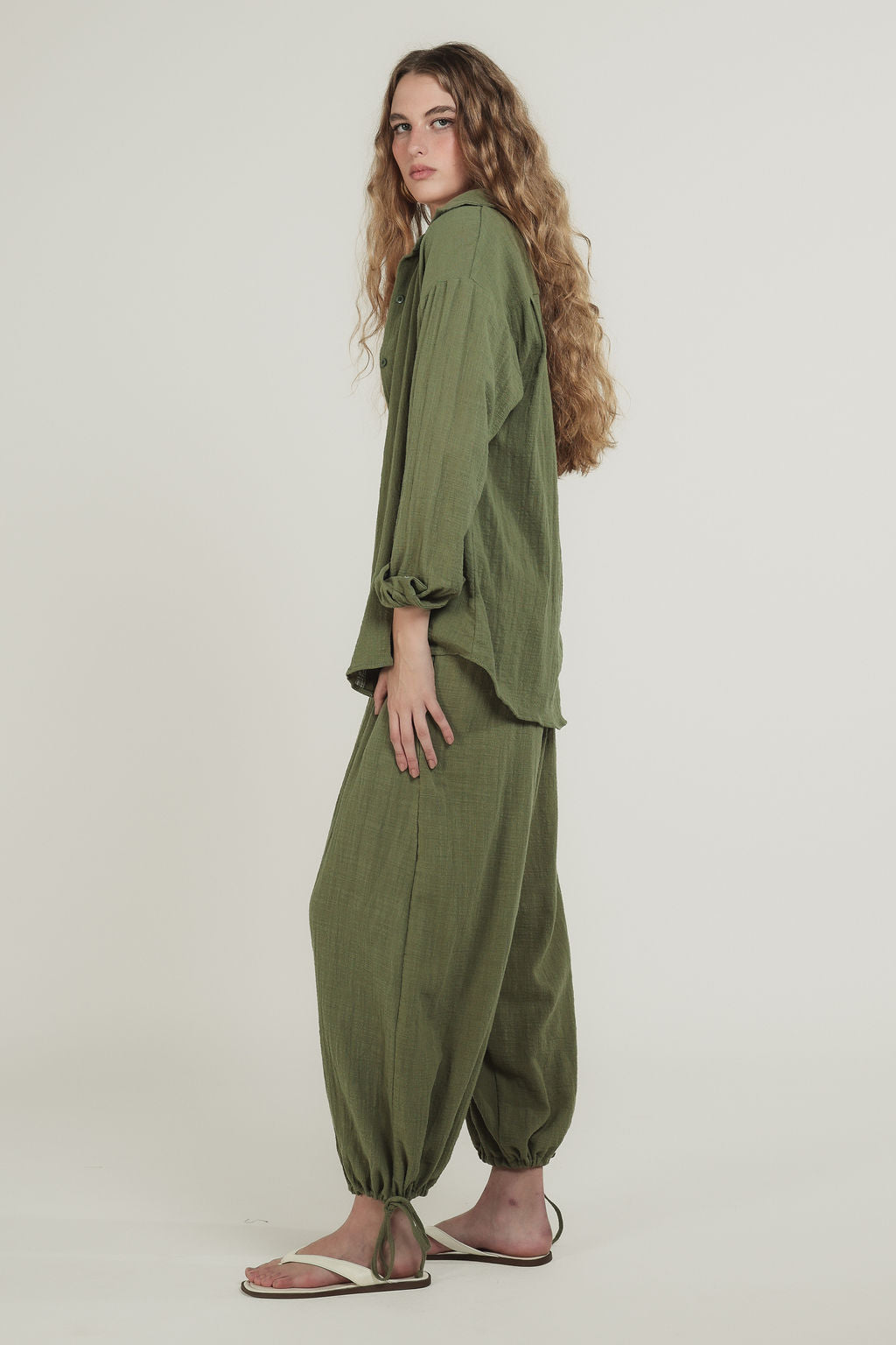 Calça Lastex Rustic Bali Verde