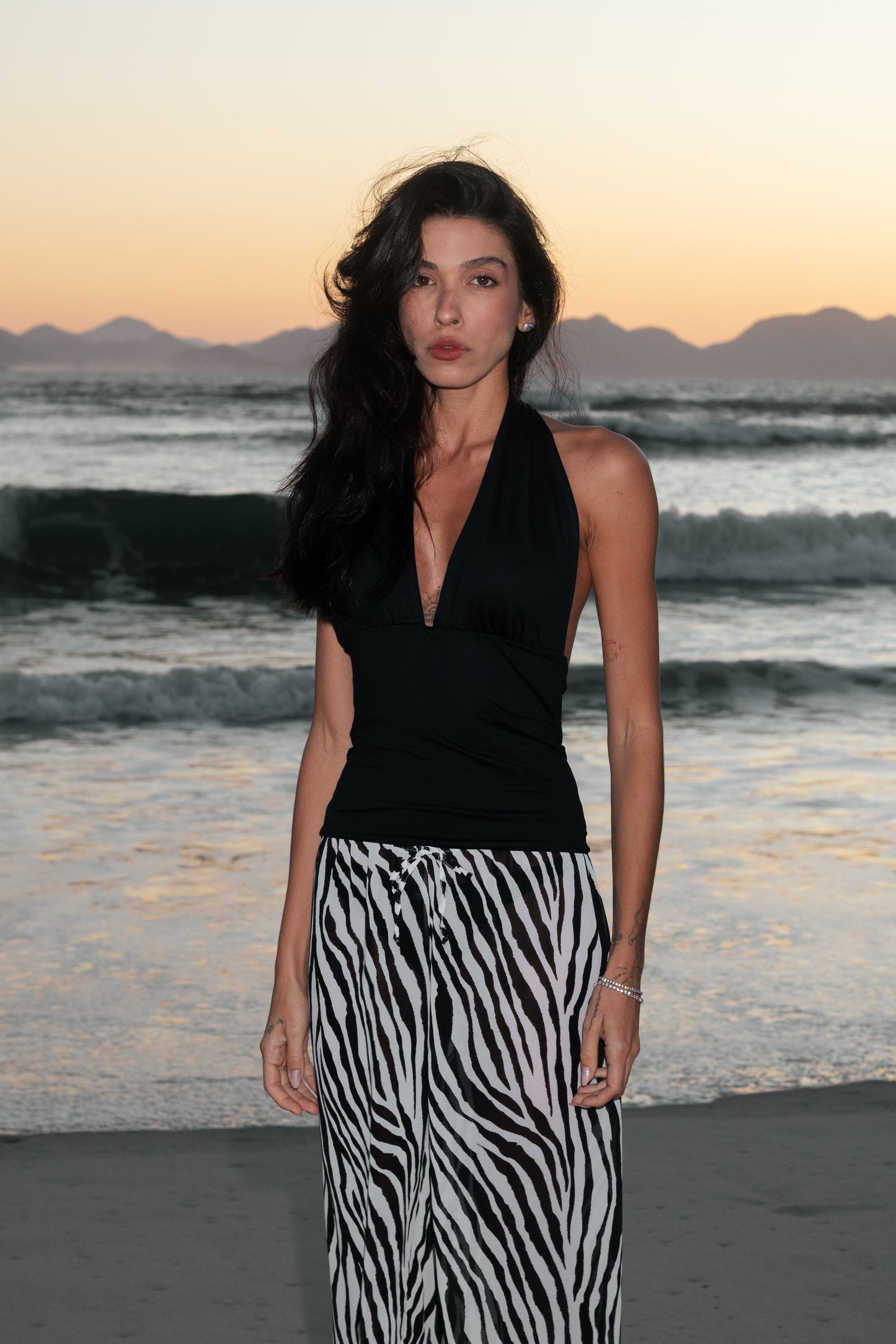 Blusa Frente Única Suplex Preta