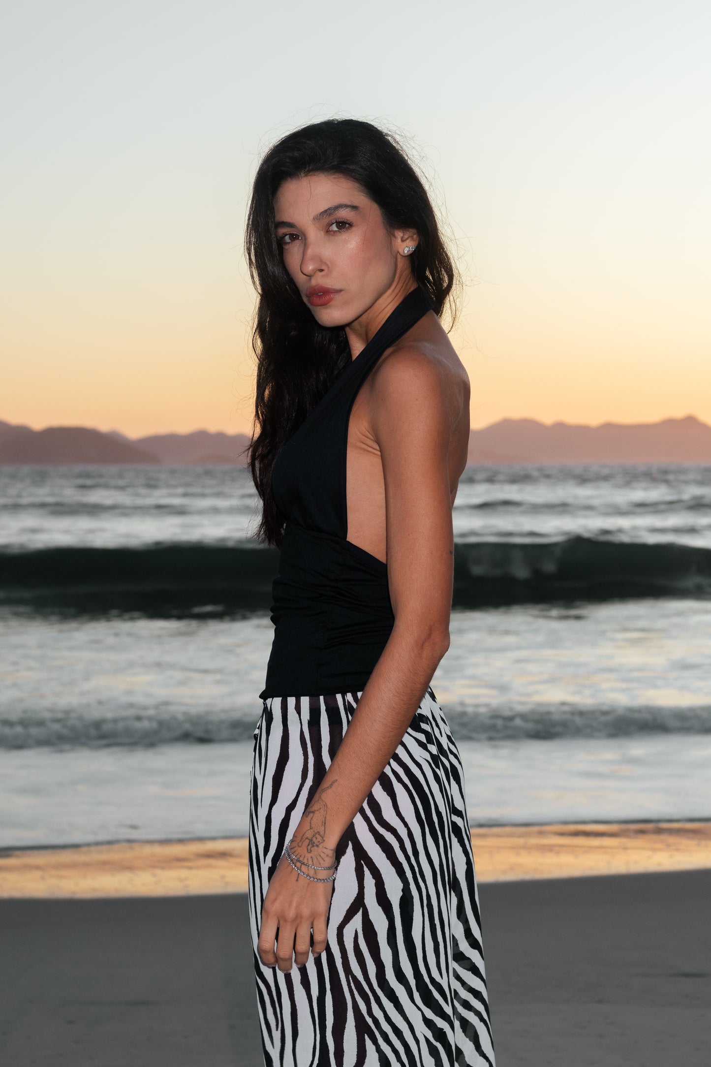 Blusa Frente Única Suplex Preta