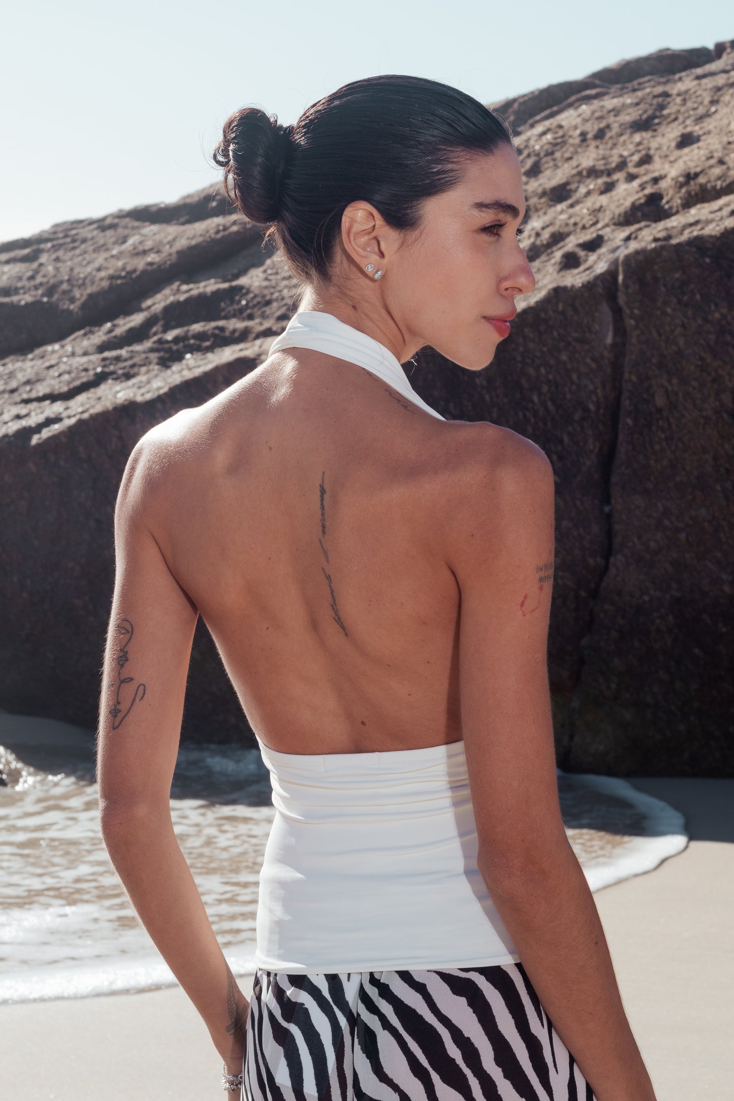 Blusa Frente Única Suplex Off White