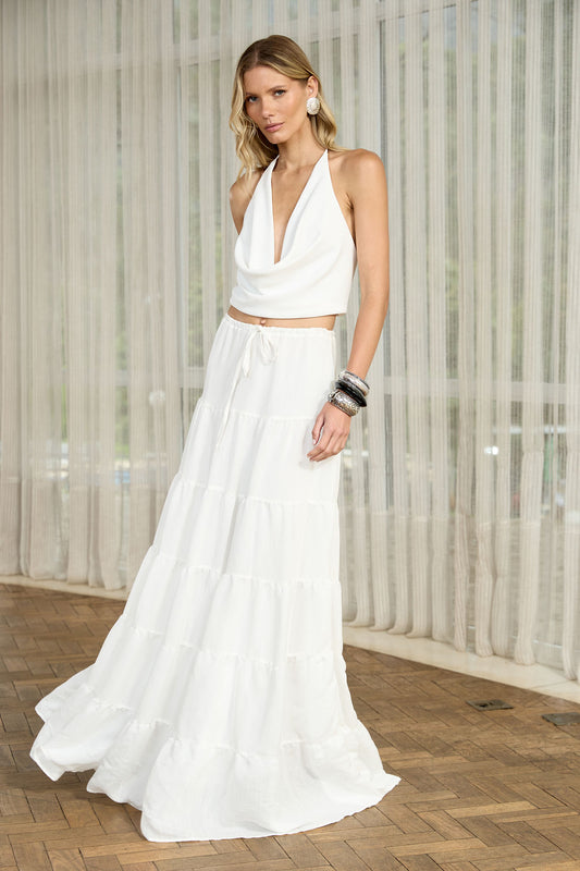 Saia Longa Evora Off White