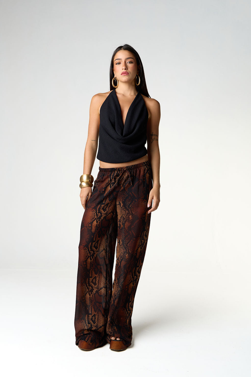 Calça Reta Snake