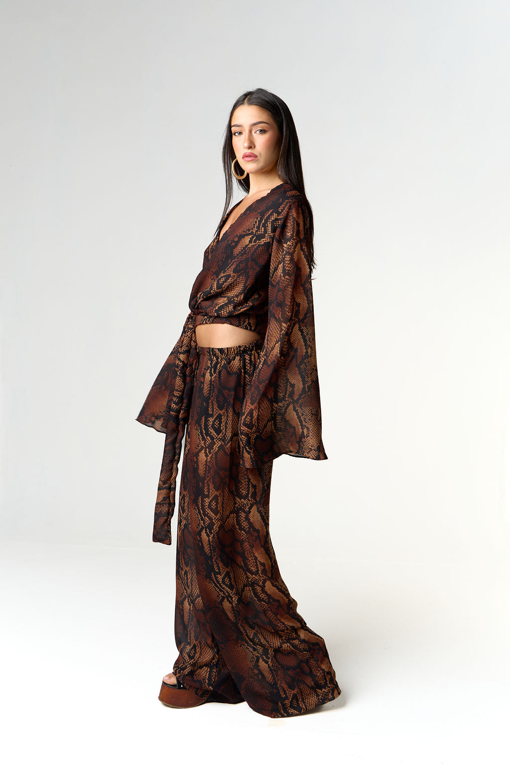 Calça Reta Snake